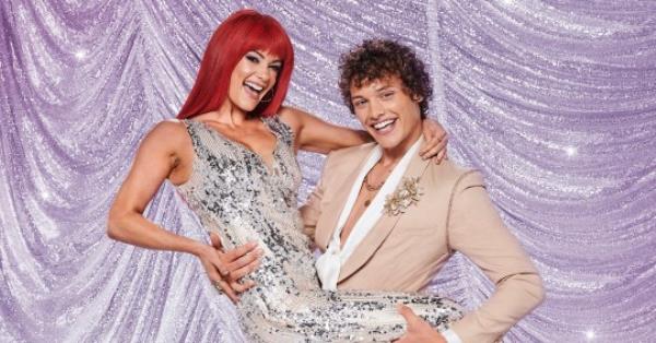 Bobby Brazier and Dianne Buswell.