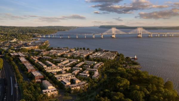 An aerial of Edge-on-Hudson.