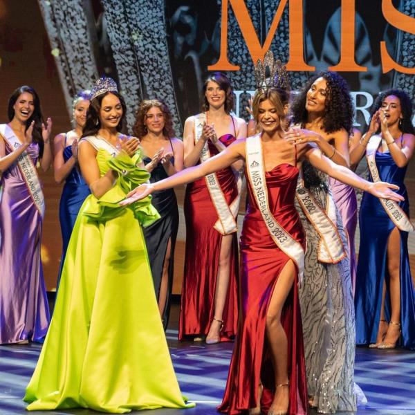 Kollé became the first transgender woman to win Miss Netherlands on Sunday -- setting up a historic shot at becoming Miss Universe.