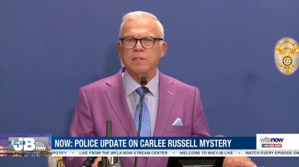 Hoover Police Chief Nicholas Derzis speaks during a news co<em></em>nference Wednesday, July 19, 2023