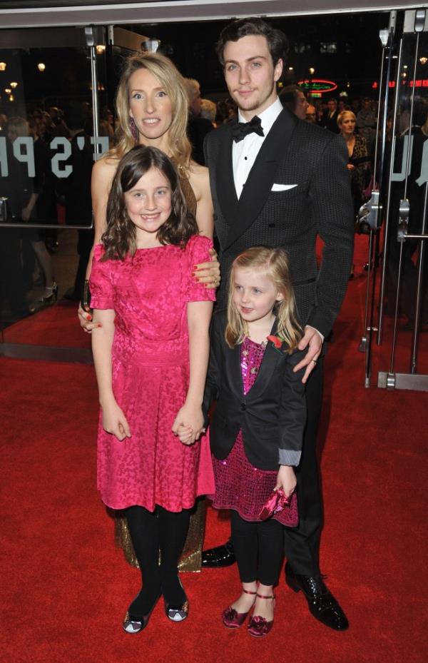 Sam Taylor-Wood, Aaron Johnson, Abby Greenheart, and Angelica Jopling attend the Closing Gala premiere of 