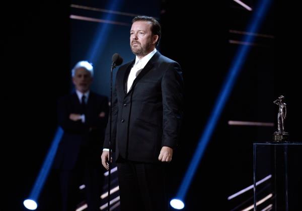 In a clip that was posted to the the 62-year-old's Instagram, Gervais chatted a<em></em>bout making videos for the dying kids when he wo<em></em>ndered why kids don't simply 