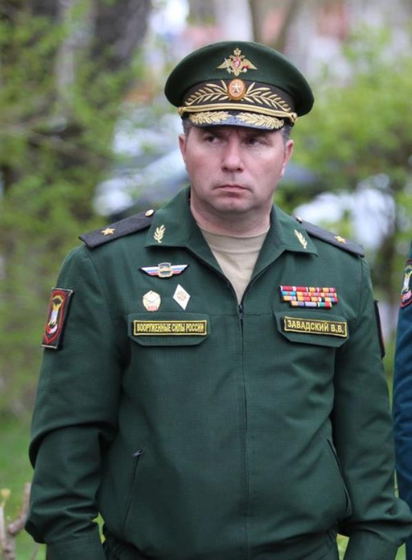 Maj. Gen. Vladimir Zavadsky, 45, deputy commander of the 14th Army Corps