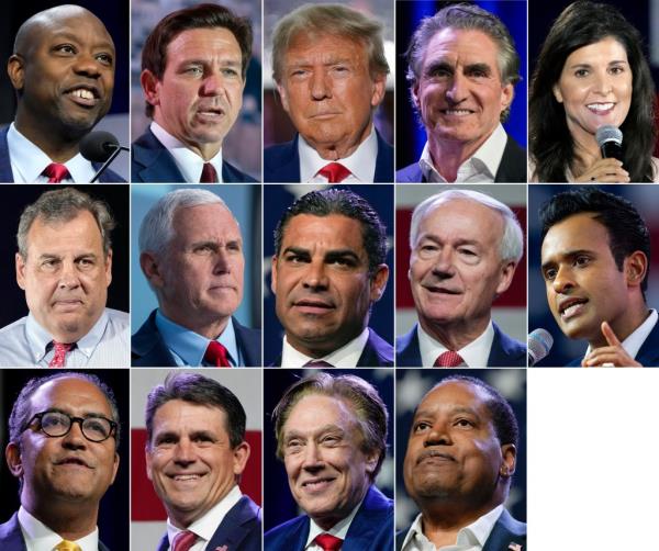 2024 GOP primary field