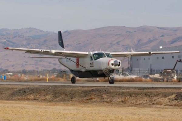 The Cessna 208B landed without a single person aboard on Nov. 21 -- a first for aviation, the company announced.