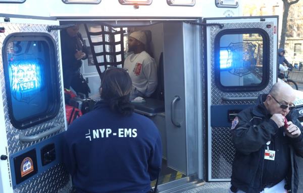 The man was taken into custody on Friday but charges were still pending.