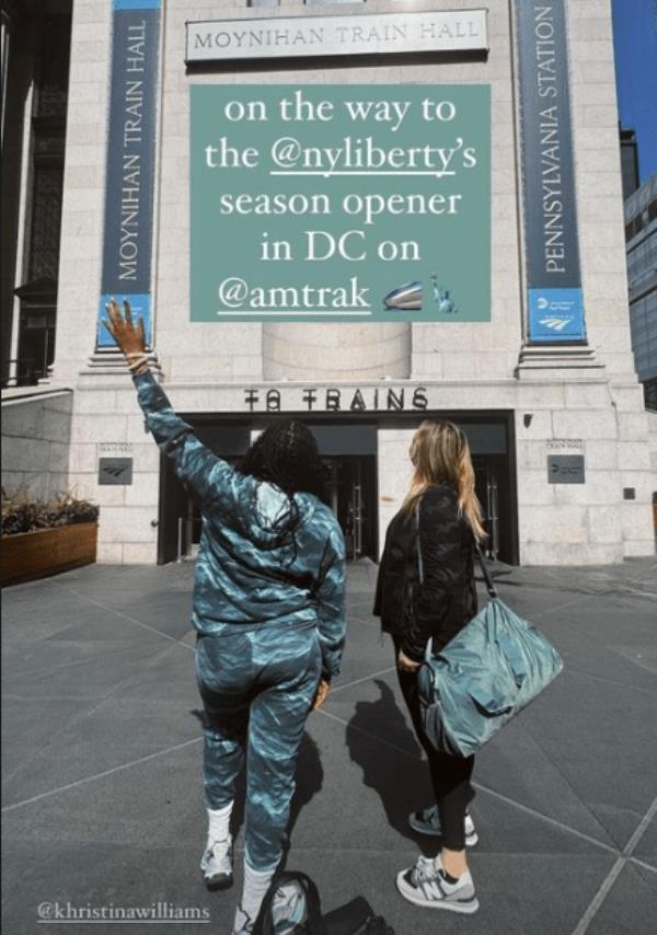 The Liberty bussed their way to D.C., despite the WNBA rolling out its charter program.