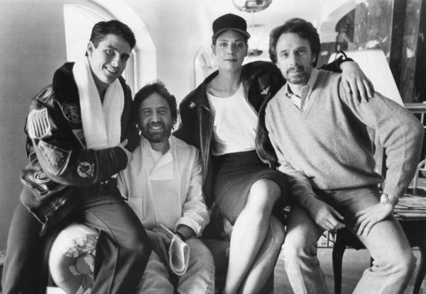 Bruckheimer (far right) also served as a producer on the first ever 