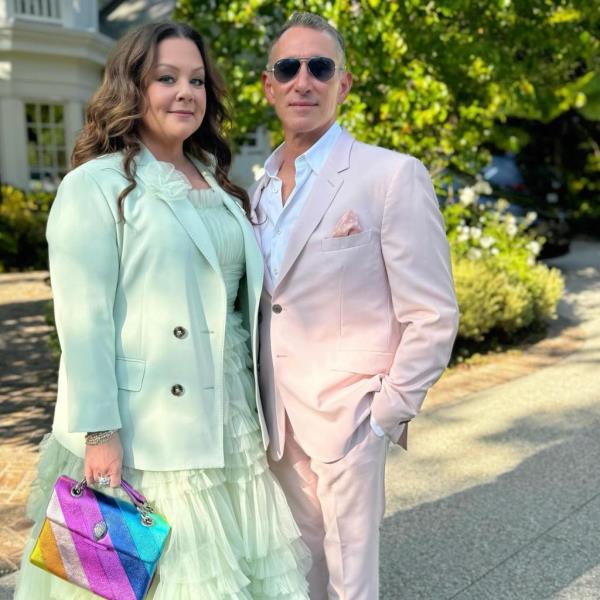 Melissa McCarthy with Adam Shankman. 