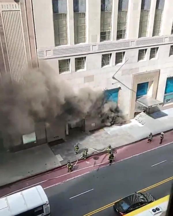 According to the FDNY, the explosion was either caused by overheating or an electrical issue.