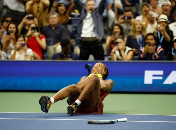 Coco Gauff won her first Grand Slam.