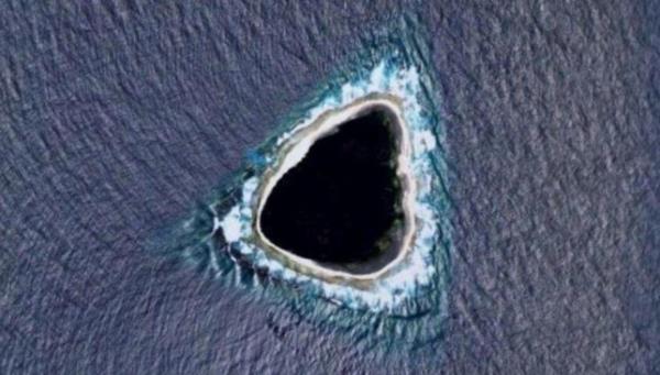 Map showing Vostok Island in the Pacific Ocean