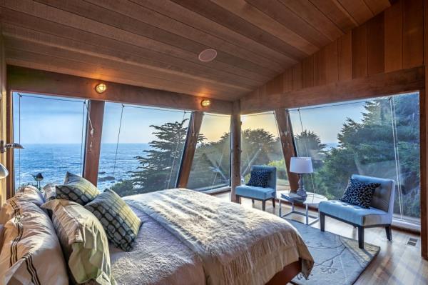 There are five bedrooms.
