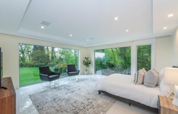 One of seven bedrooms.