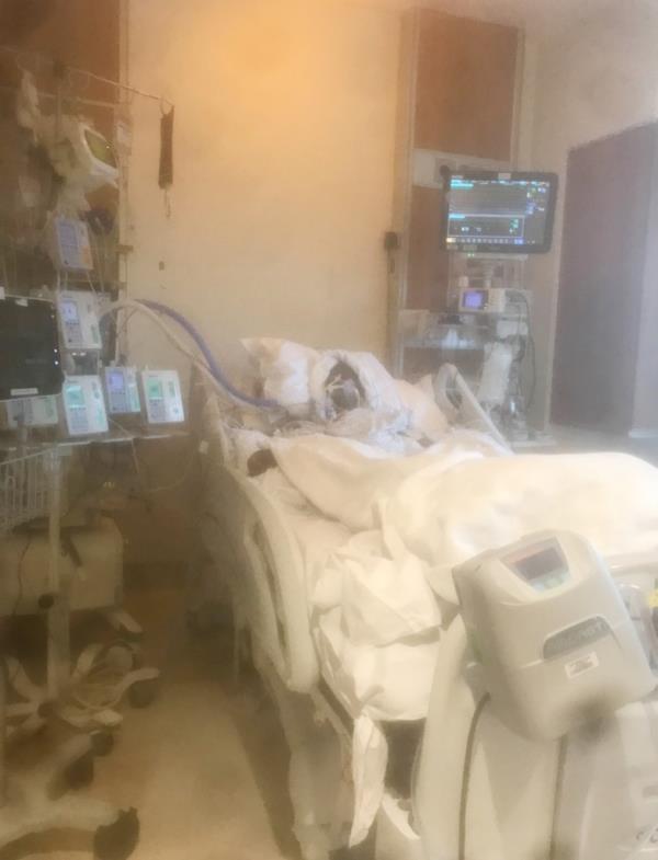 edna utak in the hospital