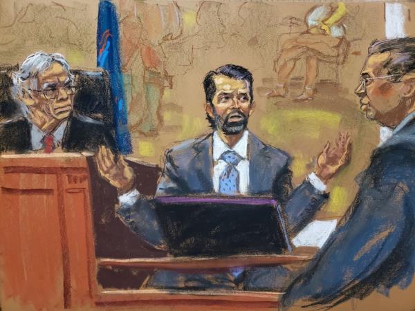 Don Jr. testified that Trump is able to see the 