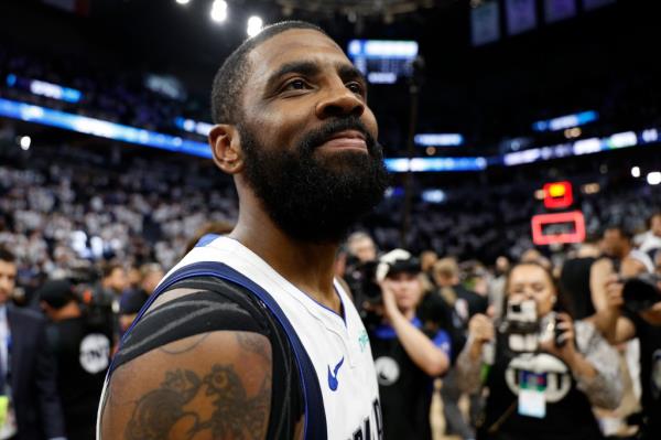 Kyrie Irving is back in the NBA Finals. 