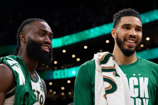 Jaylen Brown and Jayson Tatum are going to play in their second NBA Finals together. 