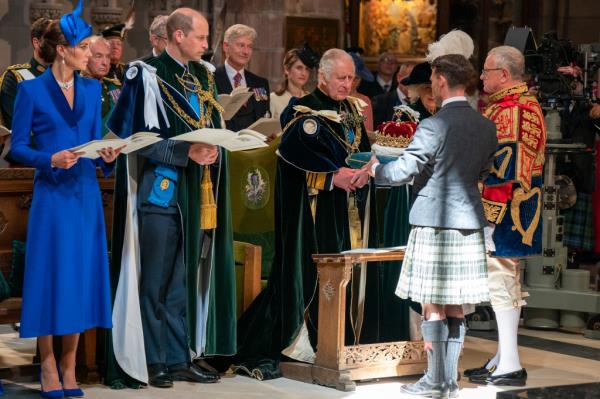 He was recently crowned in a Scotland for their version of a coro<em></em>nation ceremony. 