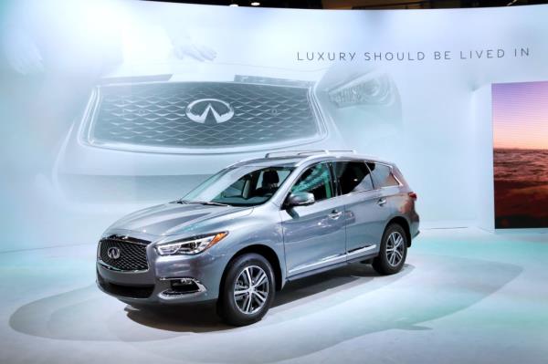 Photo of the Infiniti SUV Chouieb was driving.