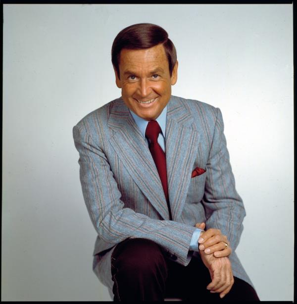 A portrait of Bob Barker from 