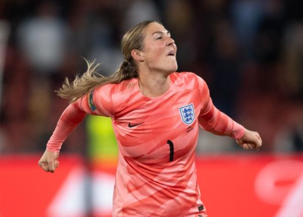 England goalkeeper Mary Earps at the Women's World Cup