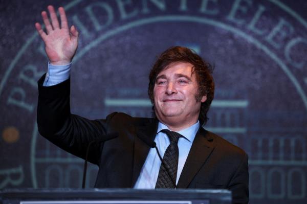 Libertarian candidate Javier Milei was elected the next president of Argentina on Nov. 19, 2023.