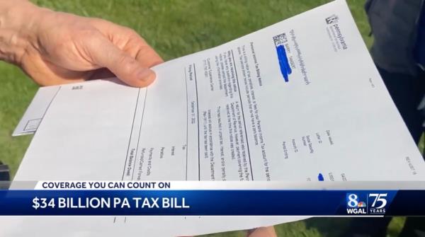 The Lanchester County resident said the mystifying letter was one of two items that arrived in the mail last weekend.