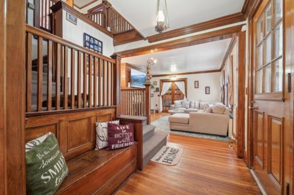 The entryway. 