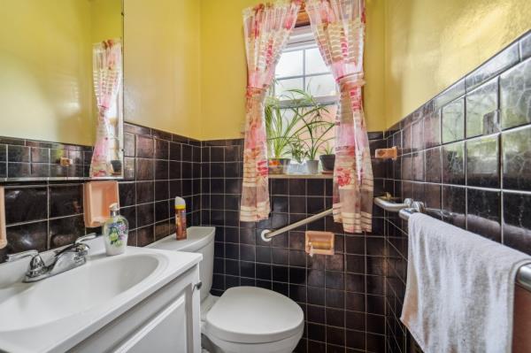 One of four bathrooms. 