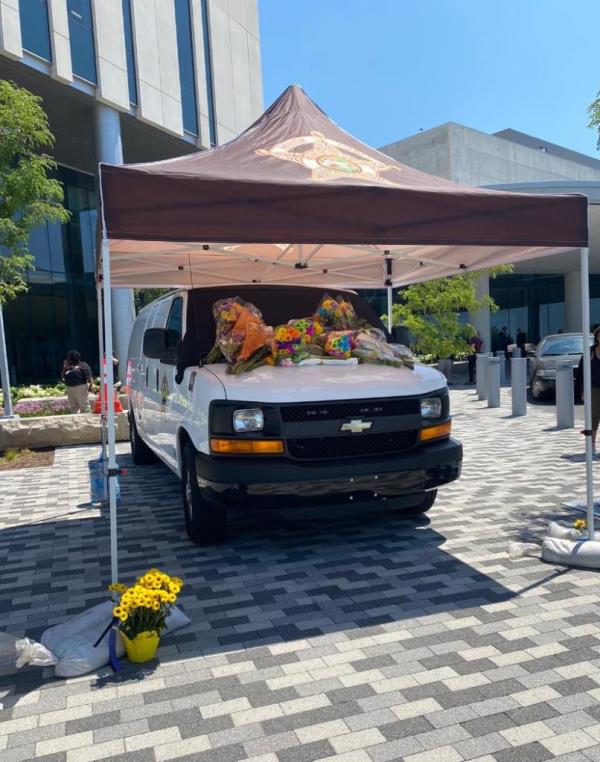 Durm's jail van.