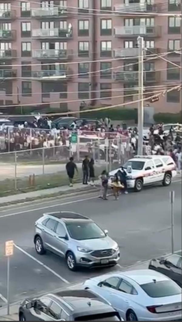 Shooting in Long Beach. 