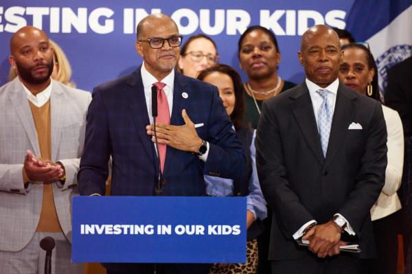 Banks, a stalwart in the education department, abruptly resigned this week amid a widening federal probe into the Adams administration -- but emphasized that the move had been in the works for months.