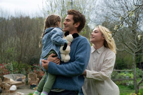 Andrew Garfield and Florence Pugh in 