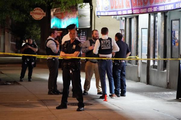 police patrol parts of the bronx
