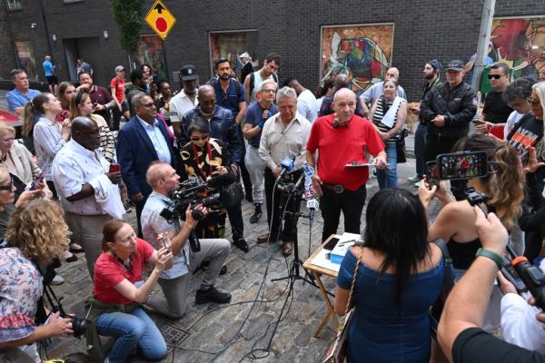 Gleason's Gym Way street naming