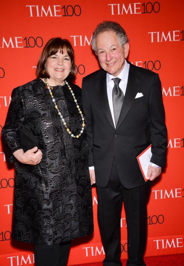 Ina Garten and husband Jeffrey at the TIME 100 Gala in New York on April 21, 2015.