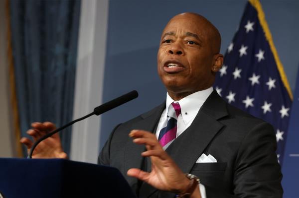 New York City Mayor Eric Adams