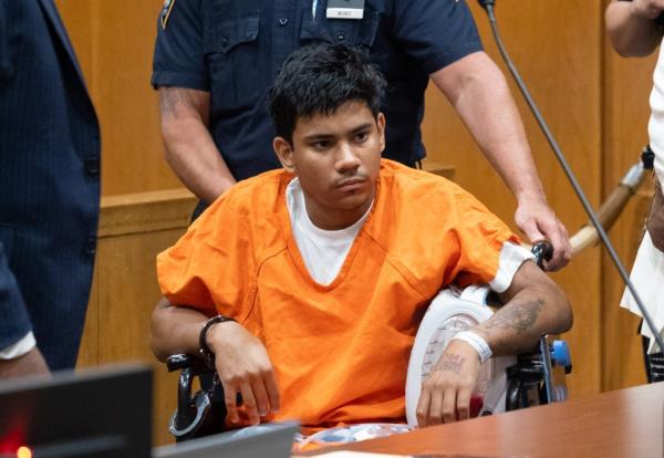 Accused cop shooter Bernardo Raul Castro Mata.