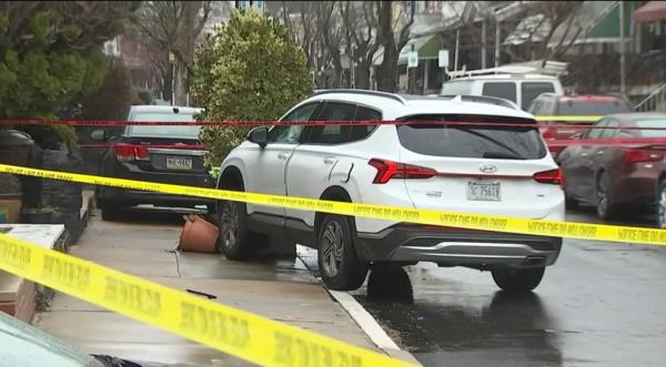 At the time he was struck down, Butler attempted to drive his white Hyundai Santa Fe away but the car came to rest on a sidewalk after knocking over a potted plant.
