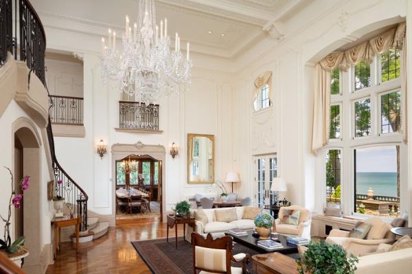 lake michigan mansion illinois most expensive