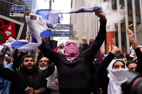 Reports of hate crimes had been on the decline so far in 2023 compared to last year - but that number has been on the rise as the co<em></em>nflict rages in the Middle East, according to the police official.