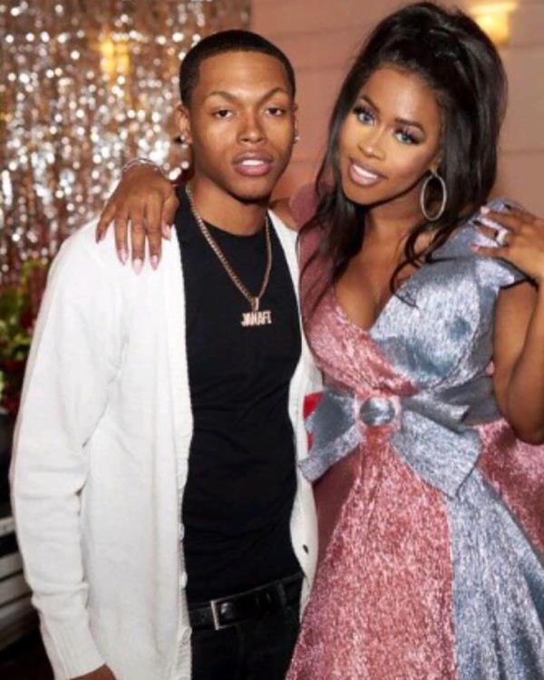 Remy Ma pictured with her son Jayson Scott.