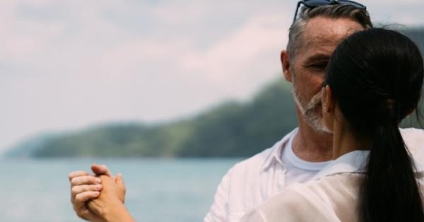 Man and woman dancing