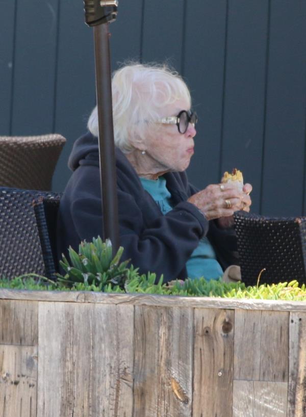 Shirley MacLaine out to lunch on July 21, 2024