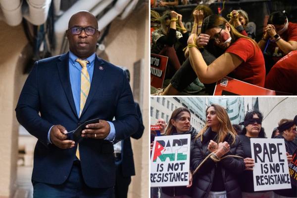 Bowman said in a November rally that reports of sexual violence from Hamas were 