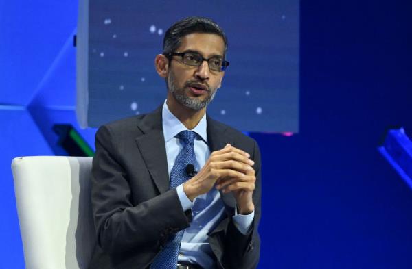 Google CEO Sundar Pichai.