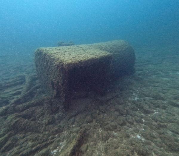 No artifacts were recovered from the John Evenson shipwreck
