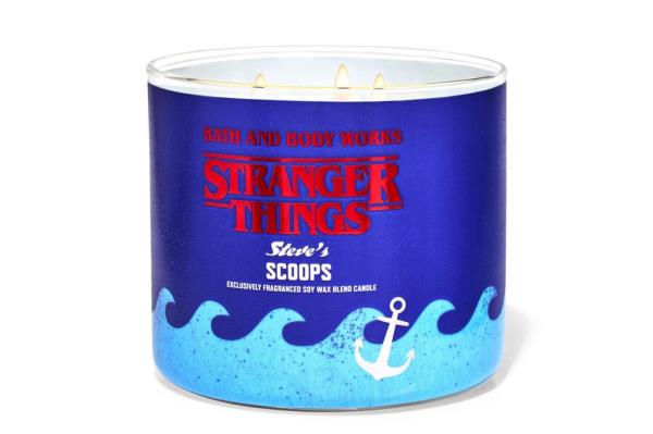 A candle with three wicks