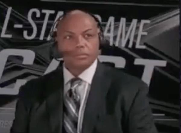 Charles Barkley speaks on TNT's broadcast during the NBA All-Star game on Feb. 18, 2024.